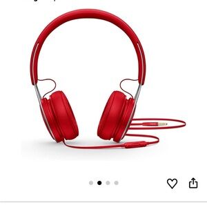 Beats by Dre Red Headphones